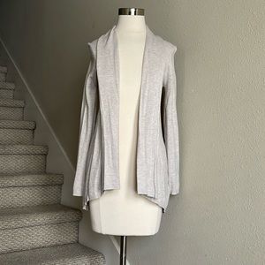 Zara Knit Sz M Beige Open Front Cardigan